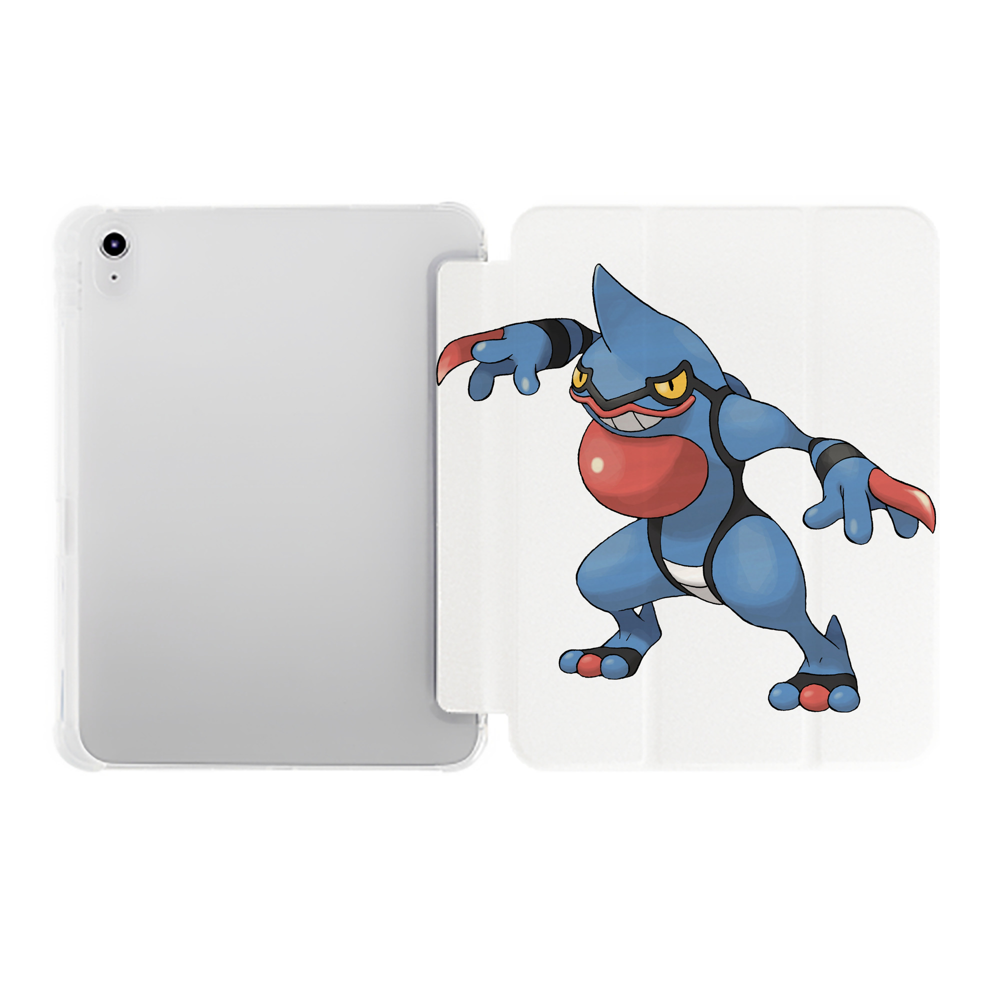 （画像用） ポケットモンスター Pokémon IPad ケース ペン収納付き 三つ折りスタンド PUレザー×シリコン 対応機種9.5/10.5/10.9インチ